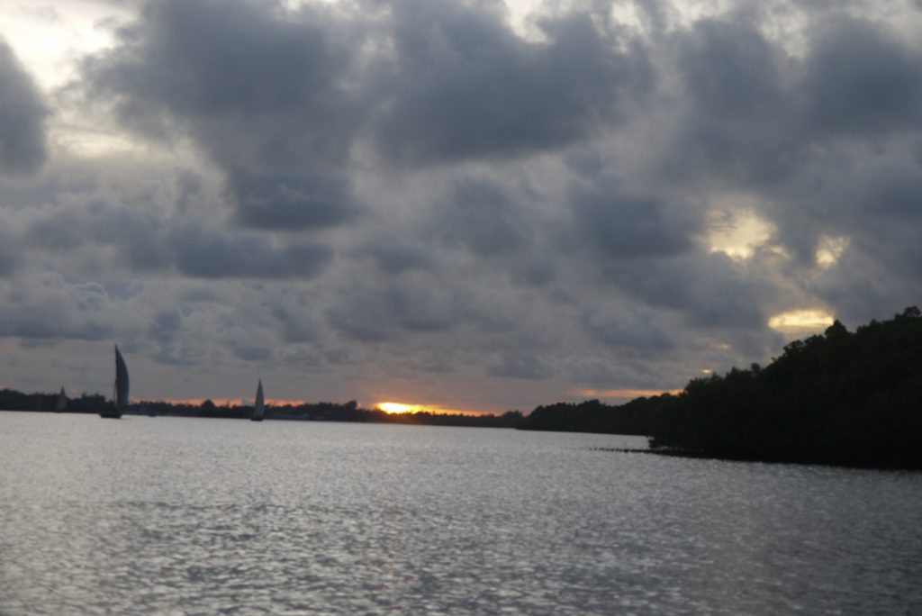 Lamu-Lamu sunset-Kenyan coast-Lamu-Lamu beaches